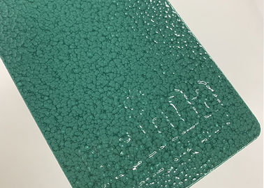 Green Hammer Texture Thermoset Bột kim loại phủ Epoxy Polyester Paint
