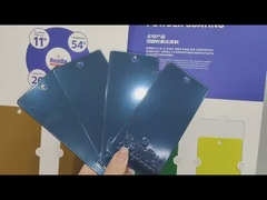 Lớp phủ bột kim loại màu xanh dương thanh lịch và bền cho các bộ phận ô tô có tính chất chống tia cực tím