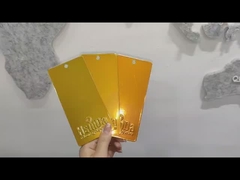 Lớp phủ bột vàng chống nhiệt độ cao cho sơn xe hơi