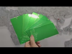 Chi phí hiệu quả cao độ sáng kẹo màu xanh lá cây bột phủ cho trang trí