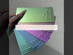 Chameleon Color Shifting Metallic Powder Coating Epoxy polyester Sơn