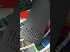 Chống khí hậu Sản phẩm màu sắc cao cấp RAL9005 Matt Polyester Powder Coating Paint cho thiết bị Pai