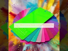 Sơn tĩnh điện Epoxy 50KG/Cm với bề mặt sần vỏ cam