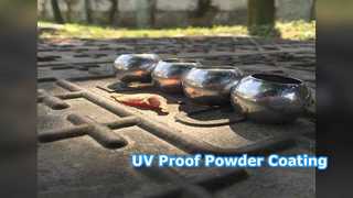 Sơn tĩnh điện bền hoàn thiện bên ngoài chống tia cực tím