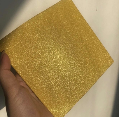 Màu vàng rắn sơn tĩnh điện công nghiệp kim loại và rõ ràng