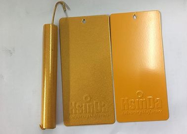 Hsinda Thermosetting Metallic Gold Powder Coat Bonding Điện tĩnh 8-10 M