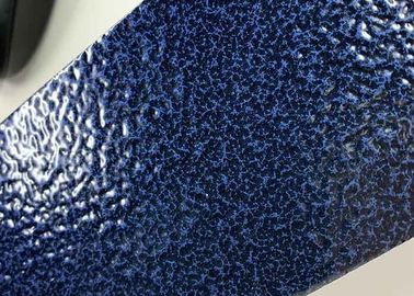 Blue Hammer Texture Thermosding Bột ngoài trời sơn hiệu ứng kim loại