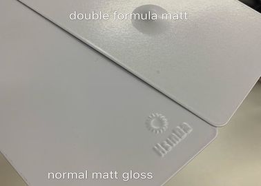 Sơn ngoài trời Polyester Powder Sơn trắng Matte Gloss Double Formula