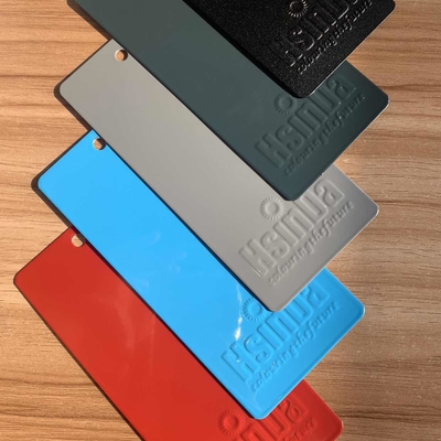 TGIC/TGIC Free Ral 9005 Black Epoxy Polyester Thermoset Powder Coating cho các tính chất bảo vệ