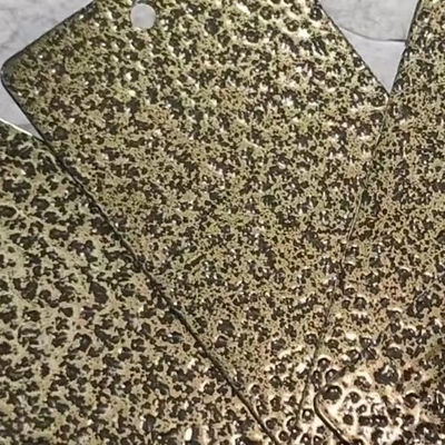 Lớp phủ bột polyester epoxy mạnh mẽ trang trí Hammertone để che khuyết tật