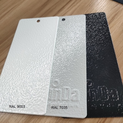 Kháng ăn mòn Rumple Texture RAL9003 Trắng ngoài trời Epoxy polyester bột phủ sơn phun cho ghế công viên bột phủ