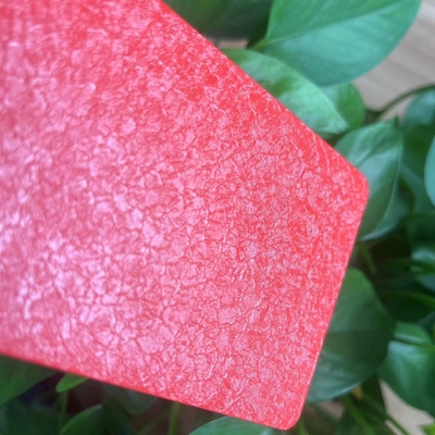 Nhà nước bột phủ Ral3020 Red Lizard Skin Alligator Finish UV điện tĩnh cho 1000hr ẩm kim loại công nghiệp