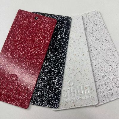 Sơn bột đá granite với vẻ ngoài đá chân thực, chống va đập 50KG/cm và chống ăn mòn muối 500 giờ
