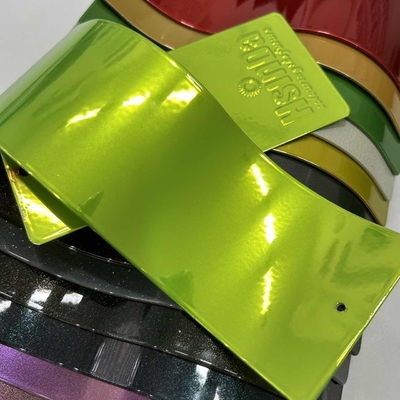 Sơn tĩnh điện bột nhựa polyester màu Chrome Vàng Xanh Đỏ Ảo ảnh