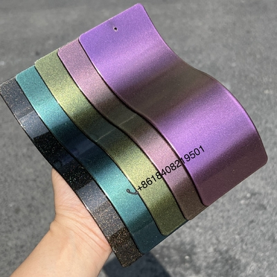 Sơn bột đặc biệt thermoresist đặc biệt kim loại hóa Bonderized Chrome đồng sương bóng mờ Micaceous Fluorescent Pearlescent Transparent Paint