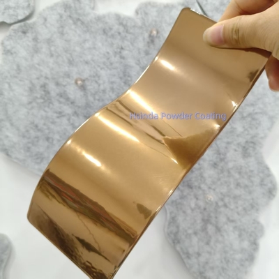 Sơn tĩnh điện đồng thau ảo ảnh Chrome Hsinda, sơn bột polyester tĩnh điện màu đồng cho kim loại